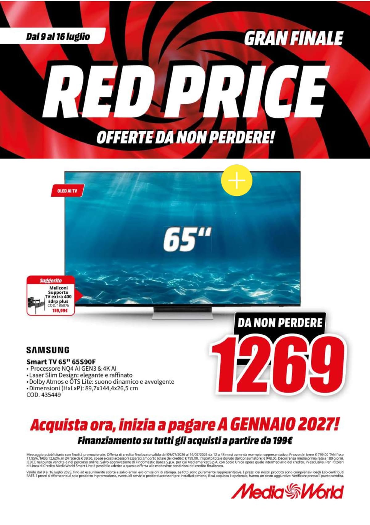 Pagina 5. del volantino MediaWorld - Red Price Gran Finale dal 14/07/2026