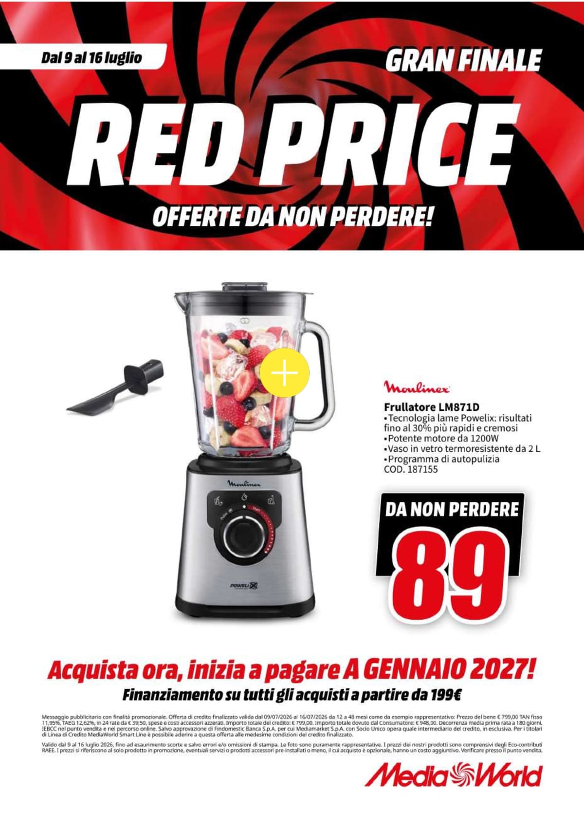 Pagina 51. del volantino MediaWorld - Red Price Gran Finale dal 14/07/2026