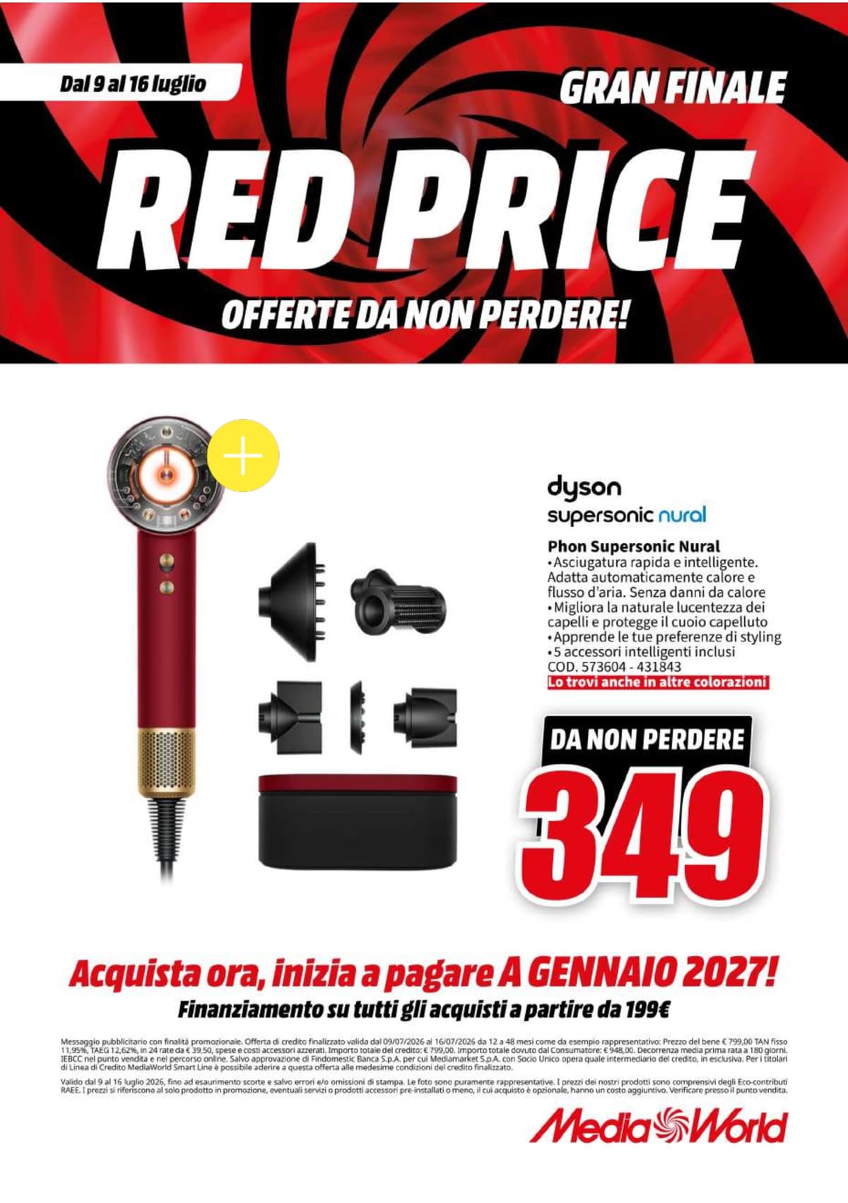 Pagina 55. del volantino MediaWorld - Red Price Gran Finale dal 14/07/2026