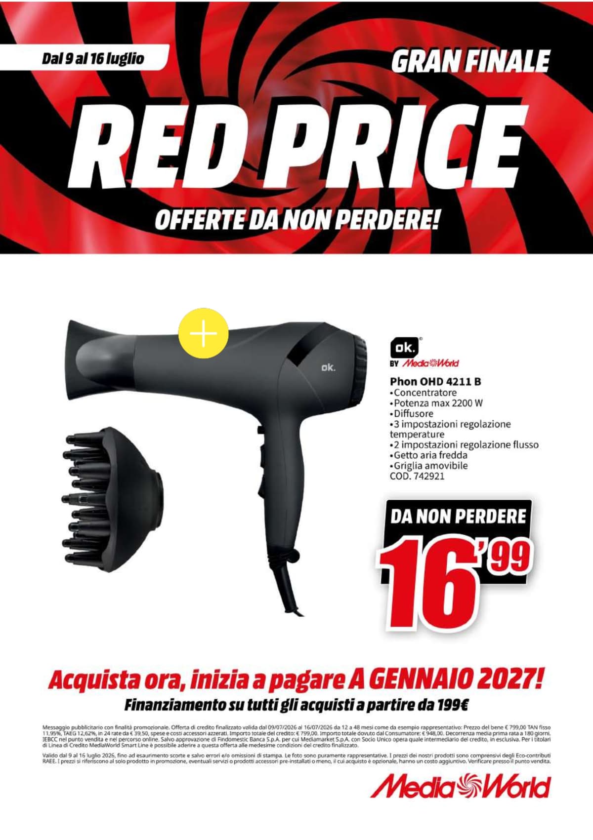 Pagina 56. del volantino MediaWorld - Red Price Gran Finale dal 14/07/2026