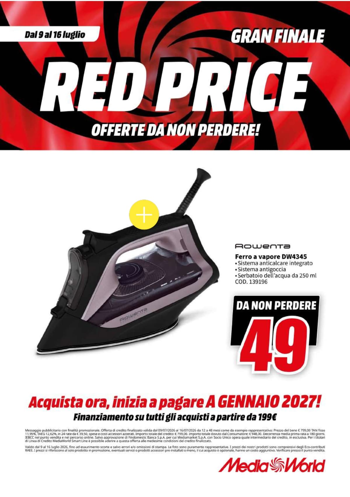 Pagina 58. del volantino MediaWorld - Red Price Gran Finale dal 14/07/2026