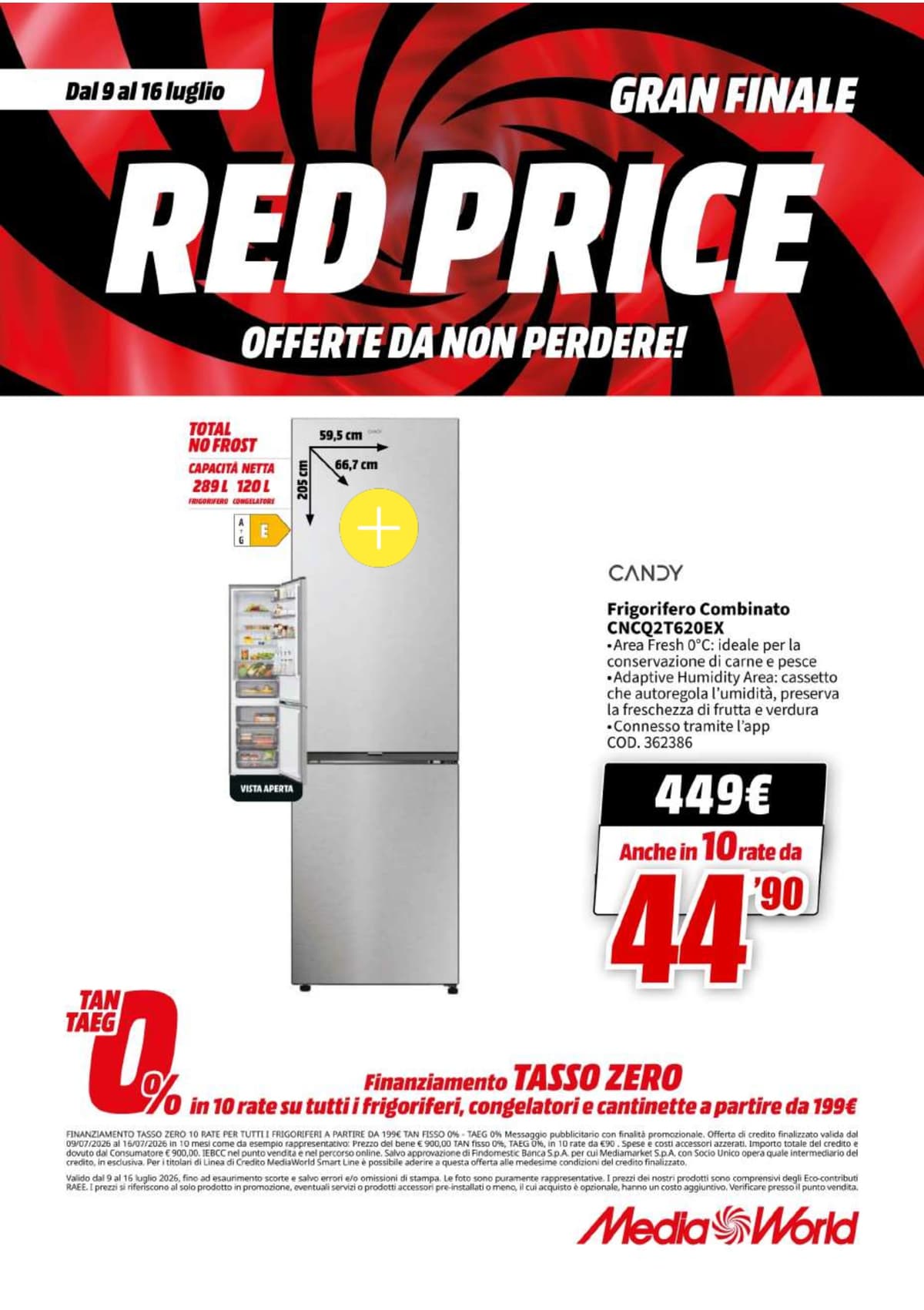 Pagina 59. del volantino MediaWorld - Red Price Gran Finale dal 14/07/2026