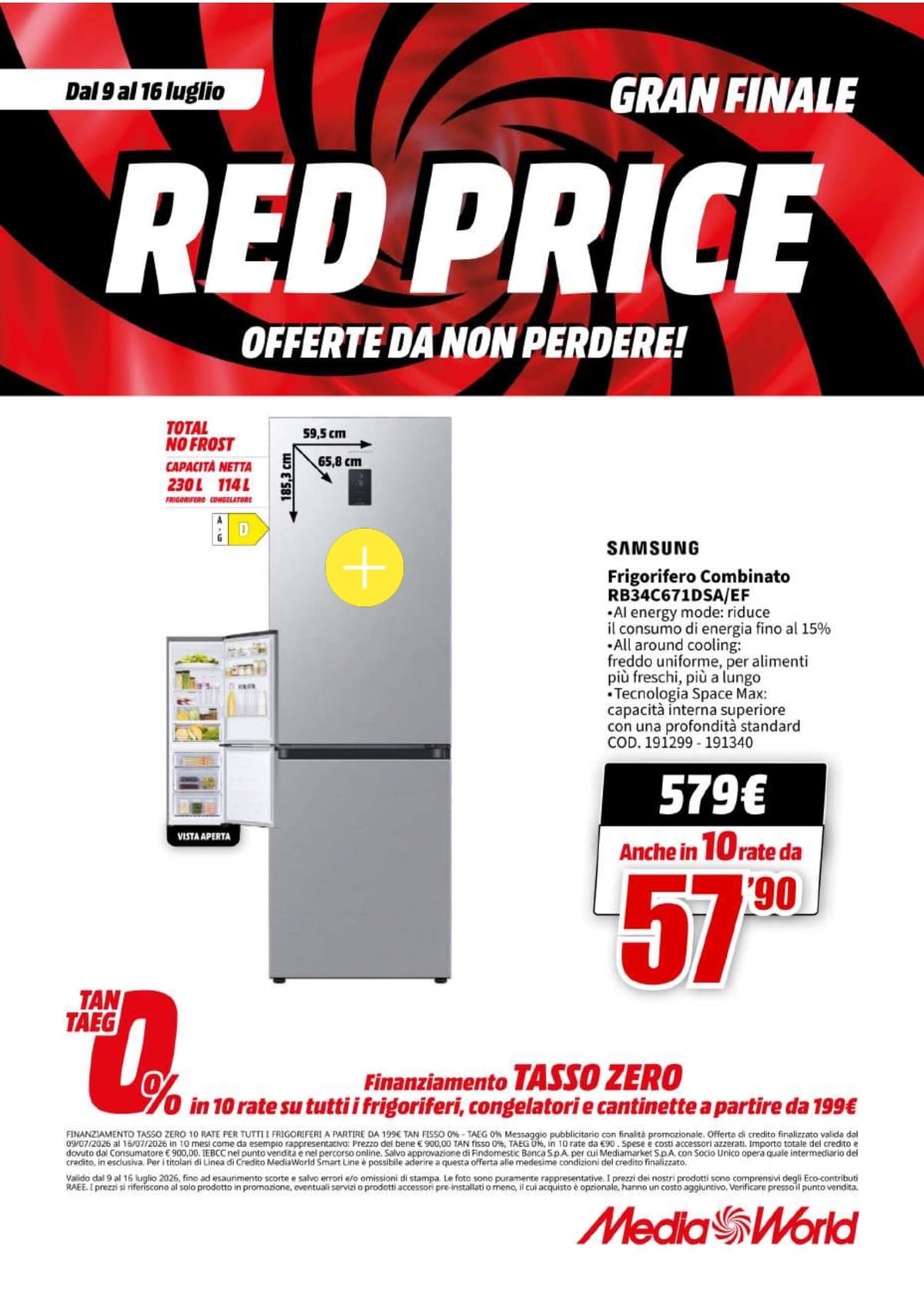 Pagina 62. del volantino MediaWorld - Red Price Gran Finale dal 14/07/2026