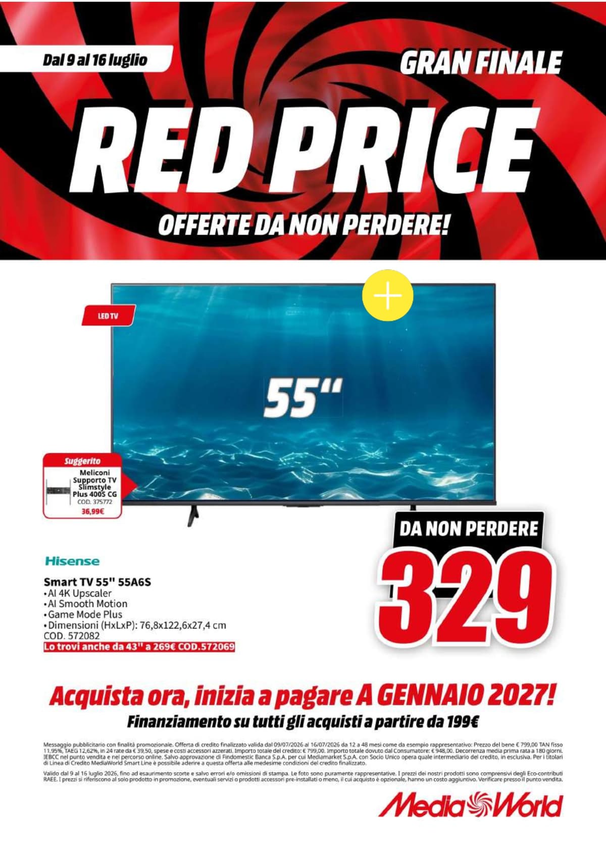 Pagina 7. del volantino MediaWorld - Red Price Gran Finale dal 14/07/2026