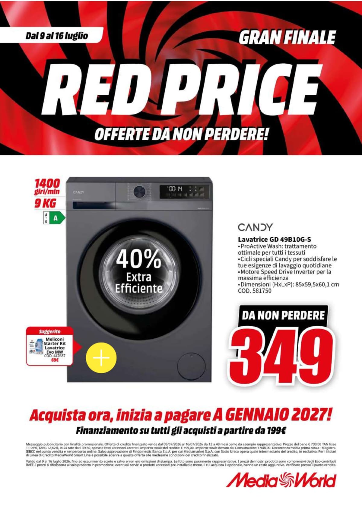 Pagina 71. del volantino MediaWorld - Red Price Gran Finale dal 14/07/2026