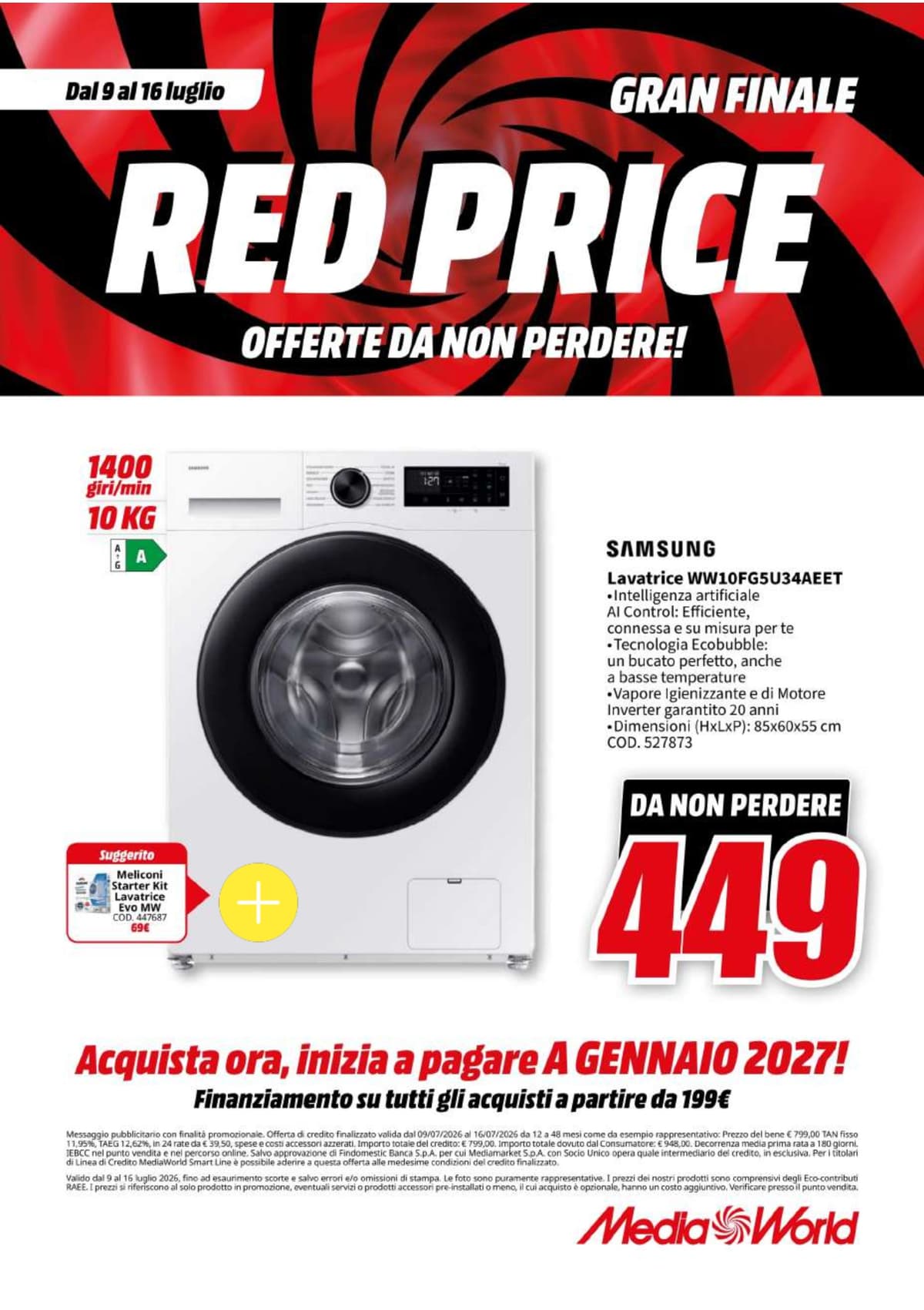 Pagina 72. del volantino MediaWorld - Red Price Gran Finale dal 14/07/2026