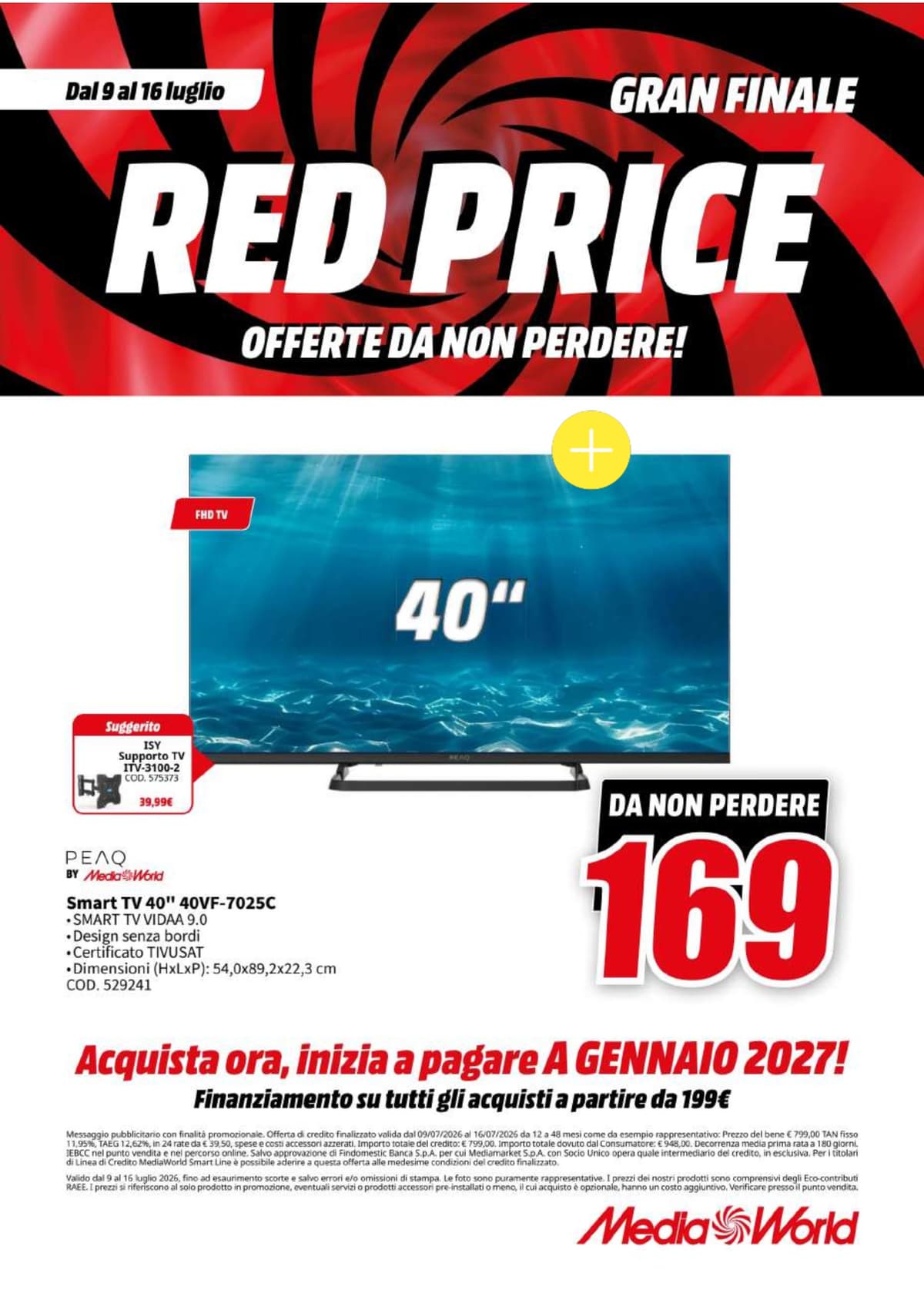 Pagina 8. del volantino MediaWorld - Red Price Gran Finale dal 14/07/2026
