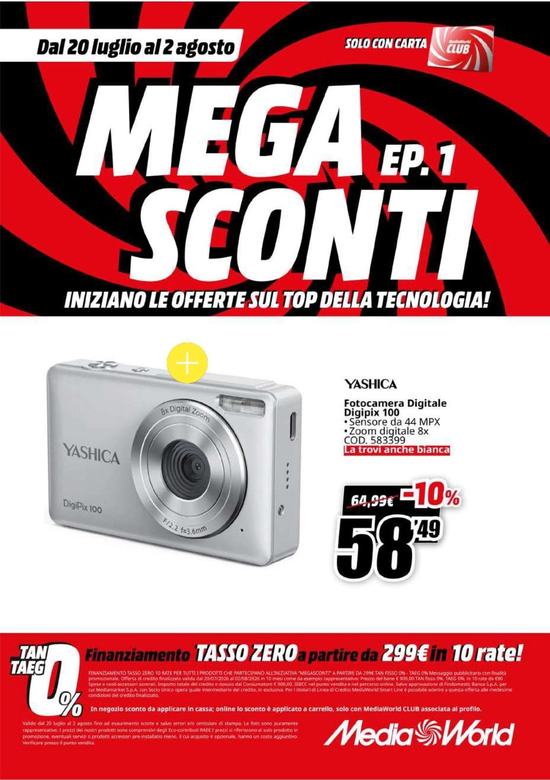 Pagina 13. del volantino MediaWorld - Mega Sconti dal 28/07/2026