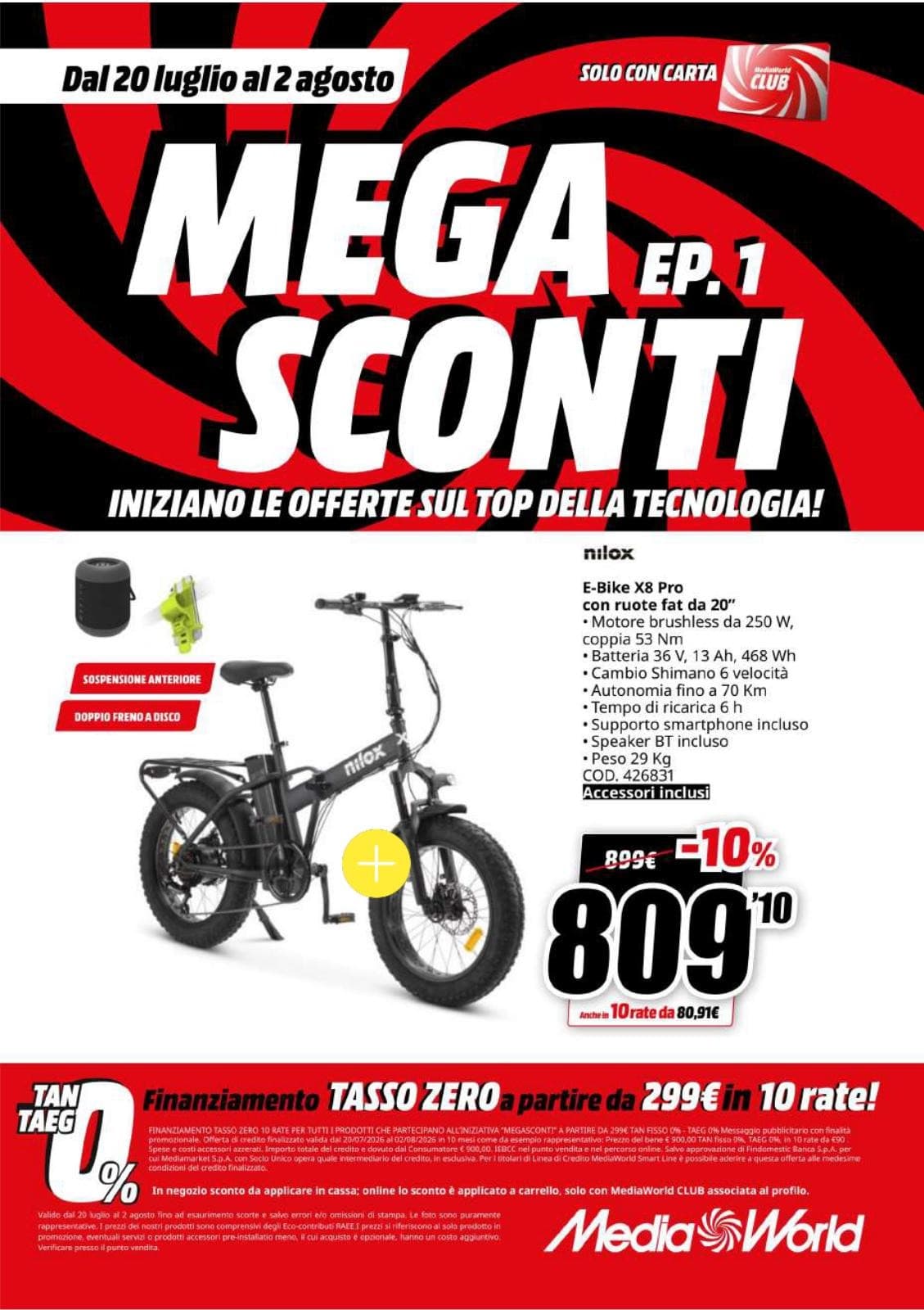 Pagina 14. del volantino MediaWorld - Mega Sconti dal 28/07/2026