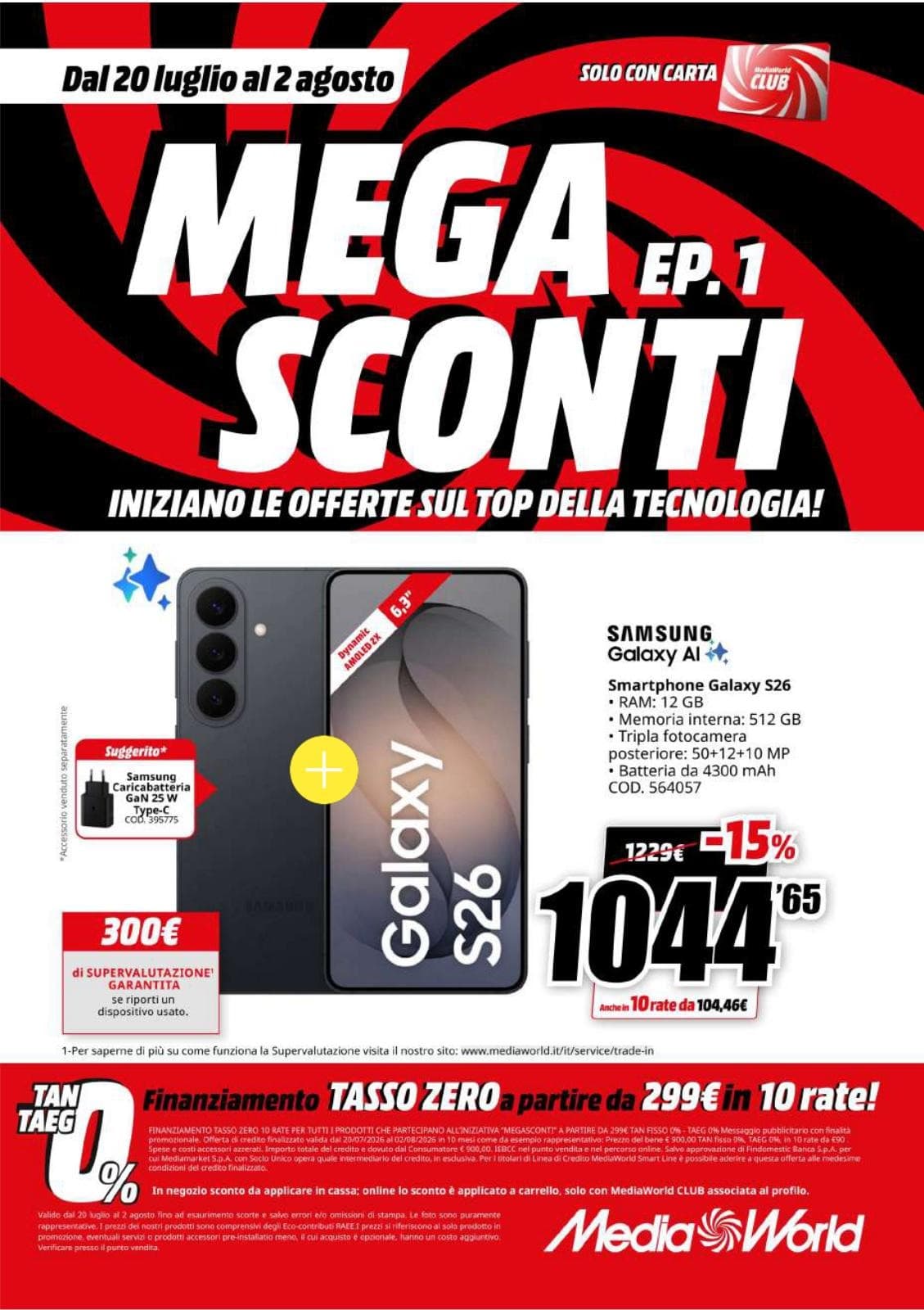 Pagina 18. del volantino MediaWorld - Mega Sconti dal 28/07/2026