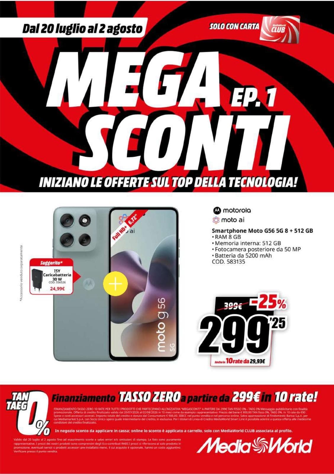 Pagina 21. del volantino MediaWorld - Mega Sconti dal 28/07/2026
