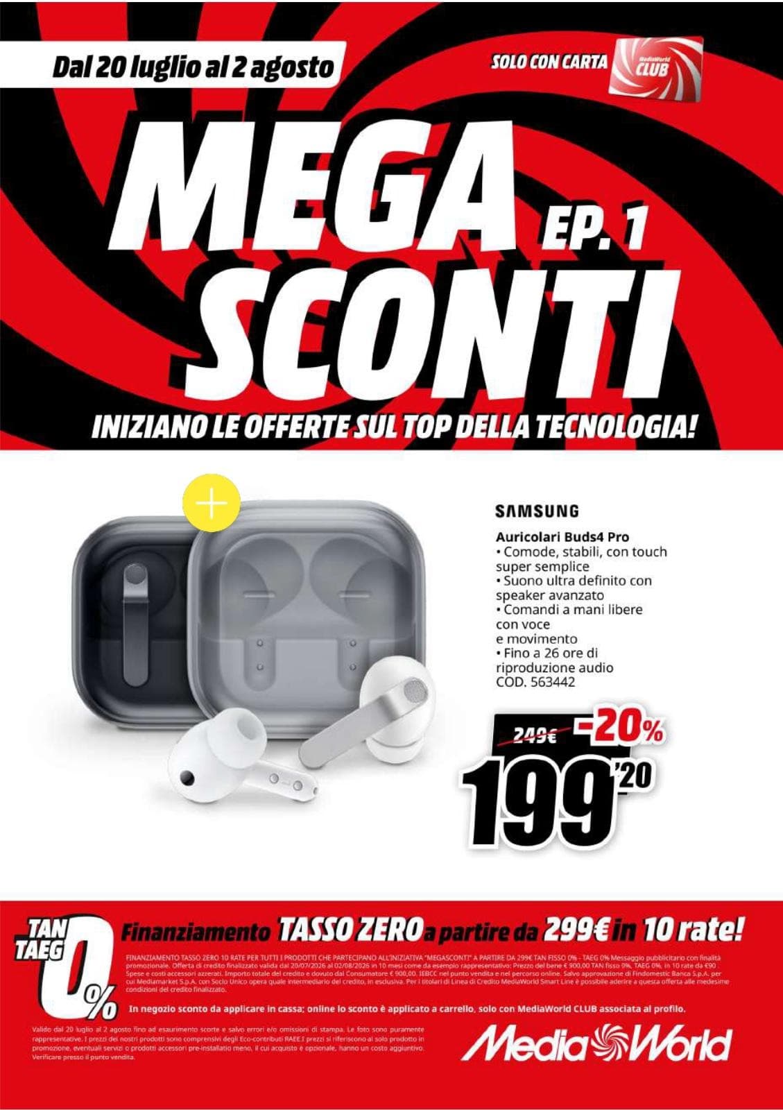 Pagina 25. del volantino MediaWorld - Mega Sconti dal 28/07/2026