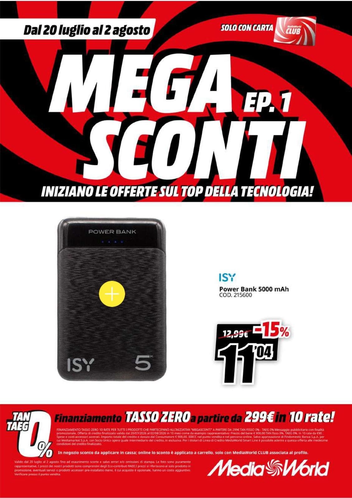 Pagina 29. del volantino MediaWorld - Mega Sconti dal 28/07/2026