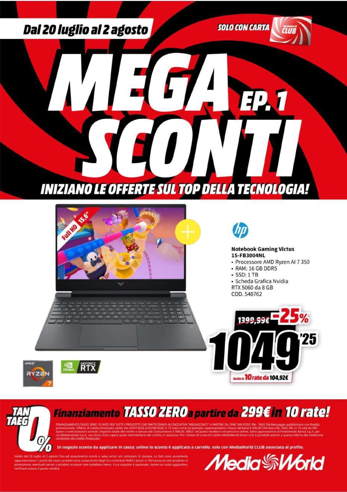Pagina 33. del volantino MediaWorld - Mega Sconti dal 28/07/2026