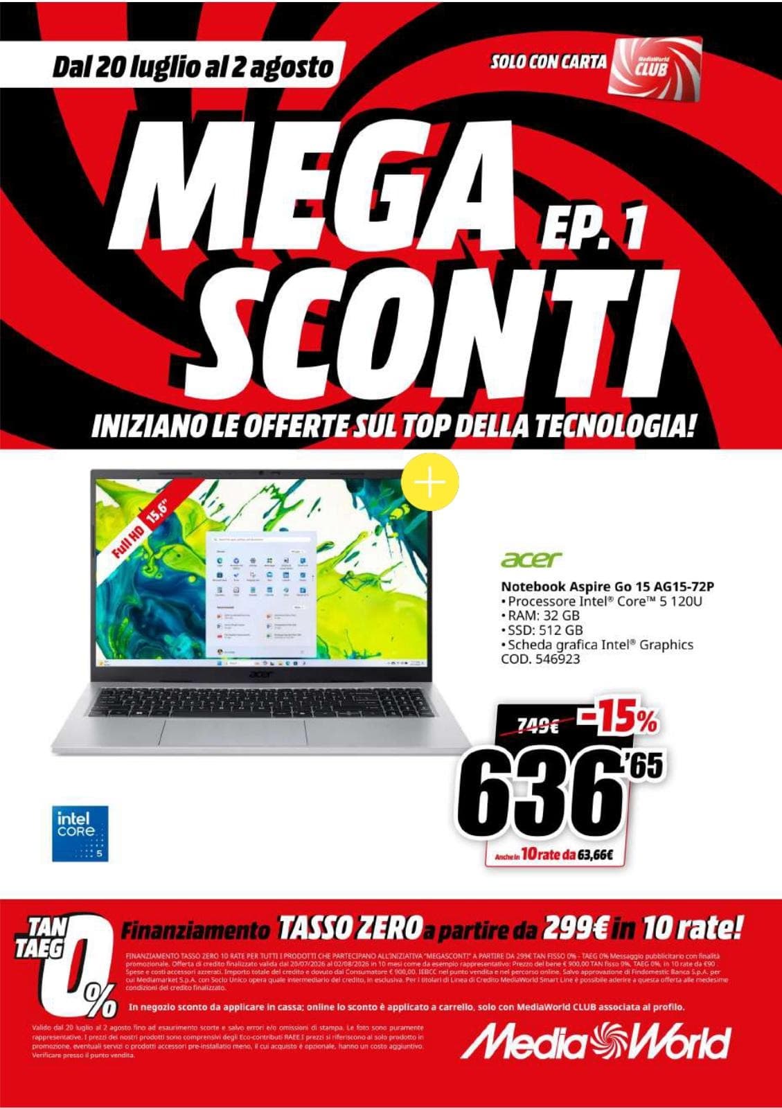 Pagina 36. del volantino MediaWorld - Mega Sconti