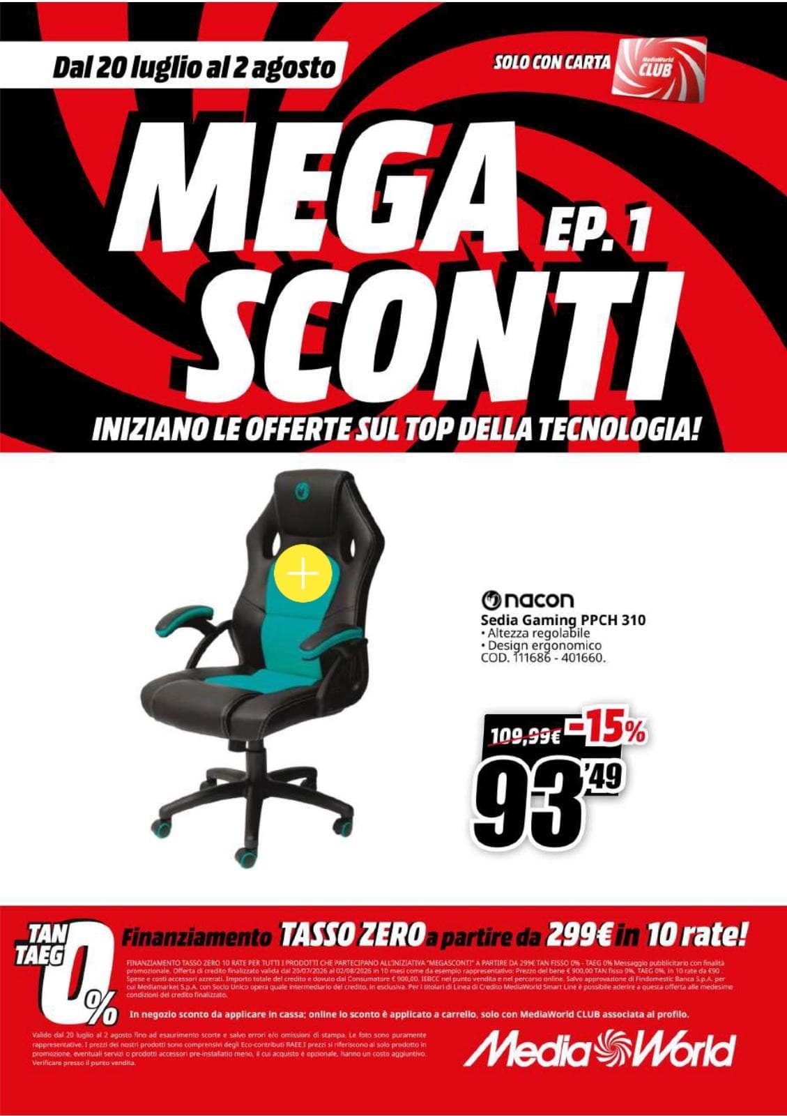 Pagina 42. del volantino MediaWorld - Mega Sconti dal 28/07/2026