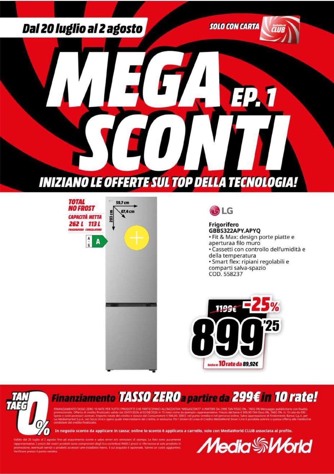 Pagina 45. del volantino MediaWorld - Mega Sconti dal 28/07/2026