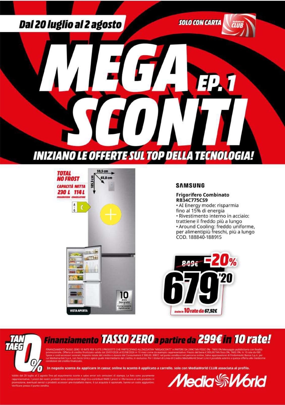 Pagina 46. del volantino MediaWorld - Mega Sconti dal 28/07/2026
