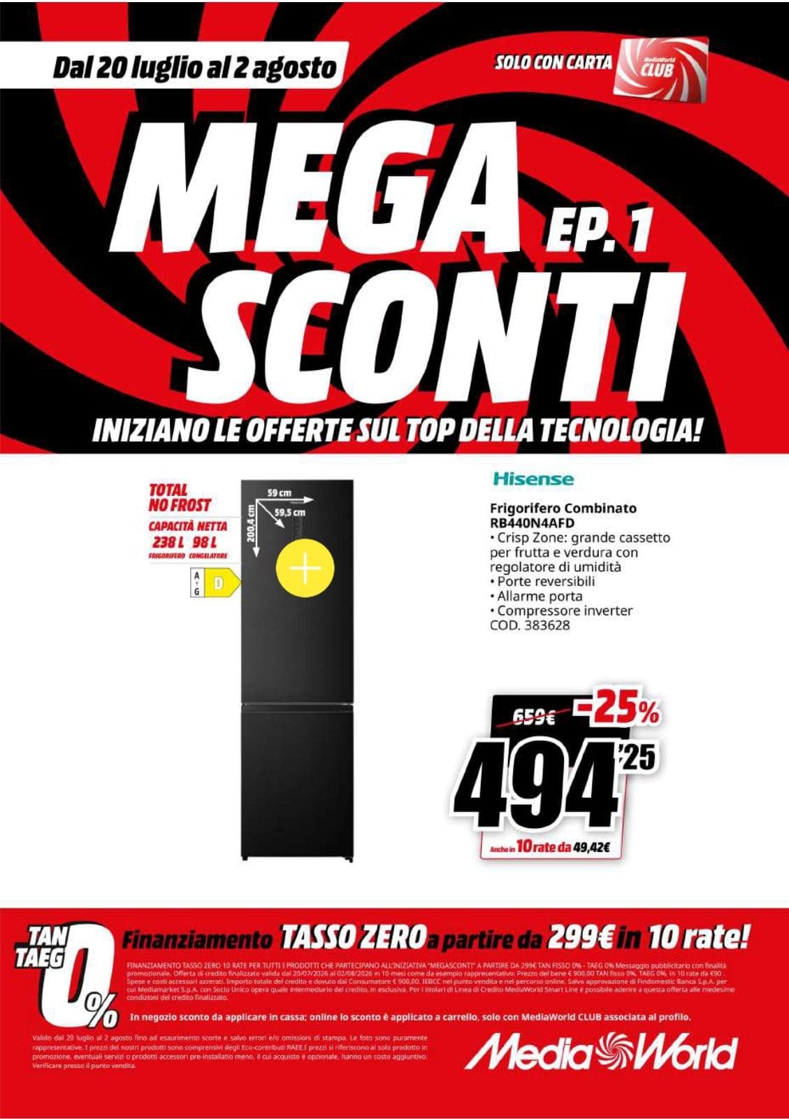 Pagina 48. del volantino MediaWorld - Mega Sconti dal 28/07/2026