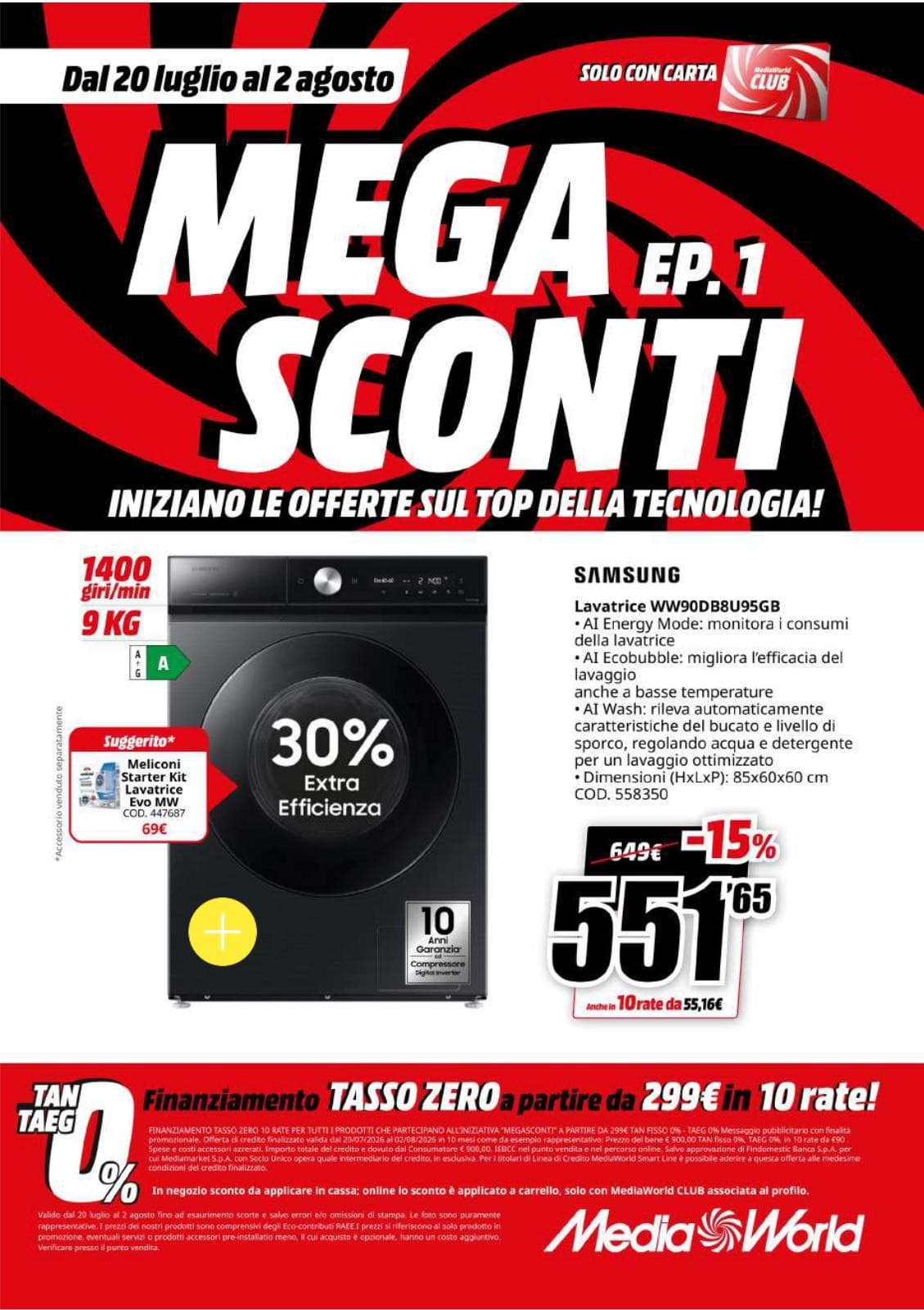 Pagina 55. del volantino MediaWorld - Mega Sconti dal 28/07/2026