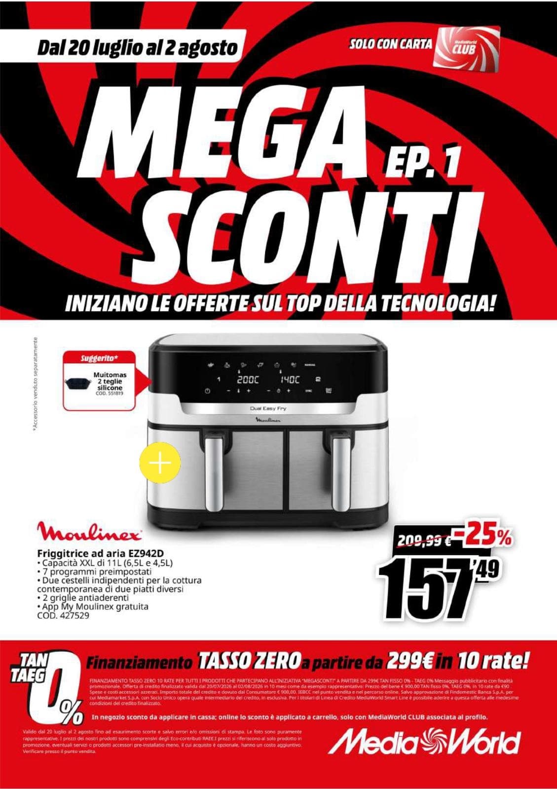 Pagina 58. del volantino MediaWorld - Mega Sconti dal 28/07/2026