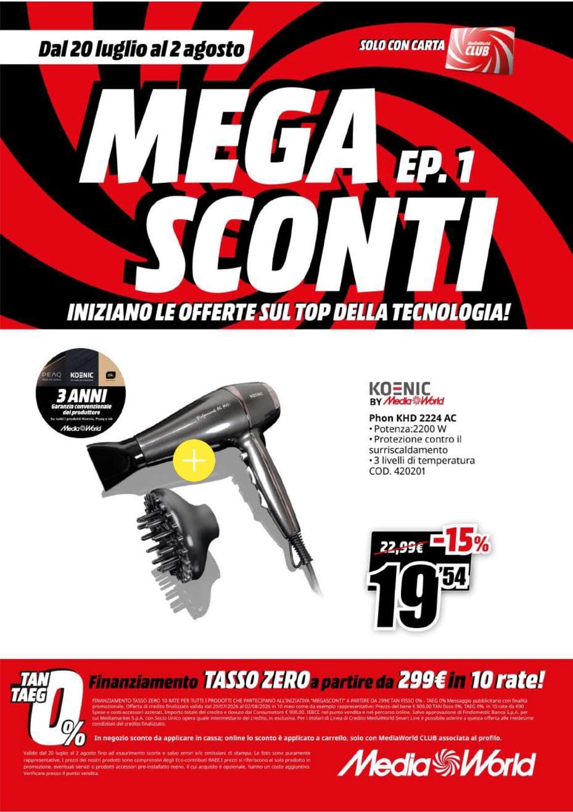 Pagina 66. del volantino MediaWorld - Mega Sconti dal 28/07/2026