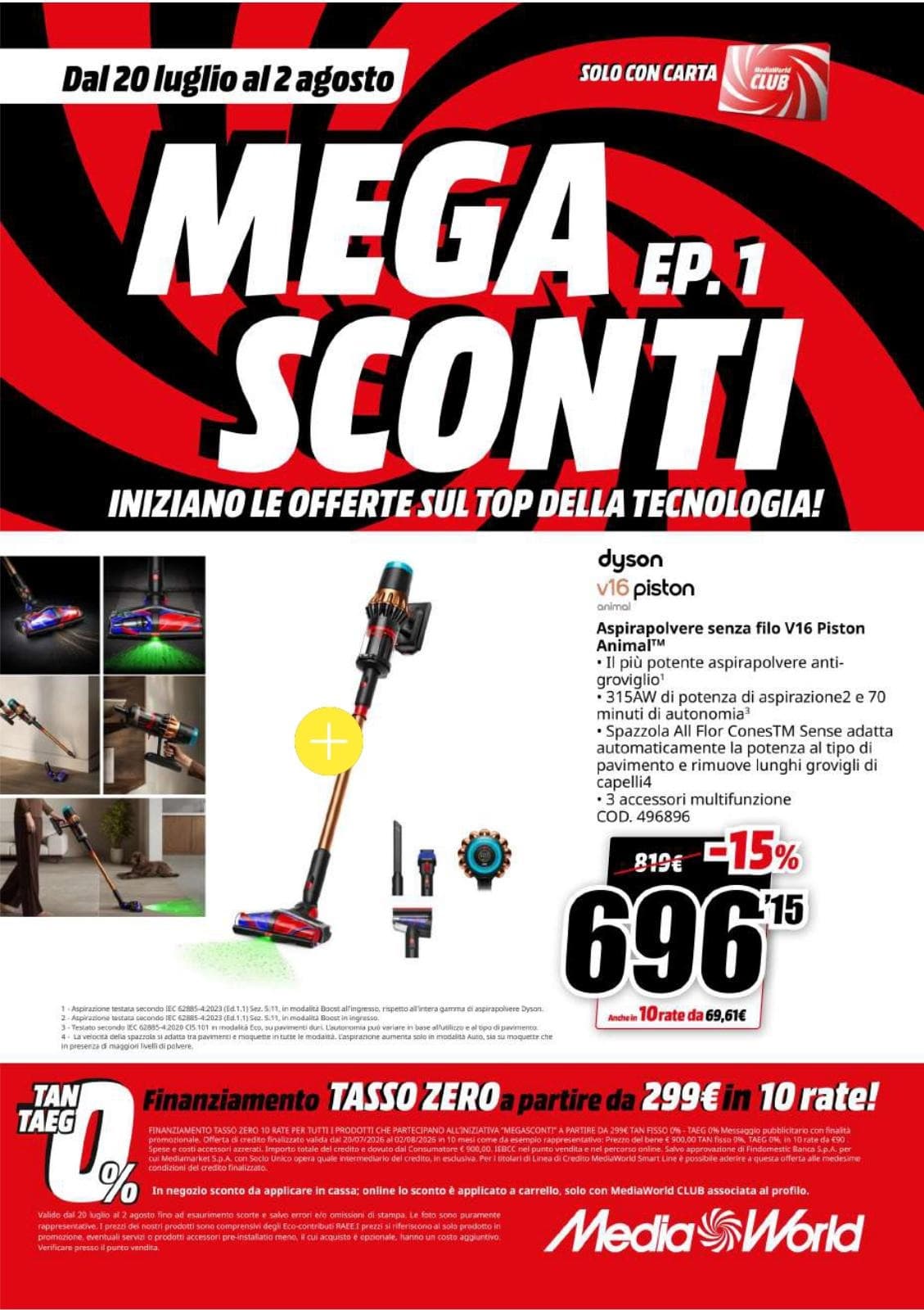 Pagina 70. del volantino MediaWorld - Mega Sconti dal 28/07/2026