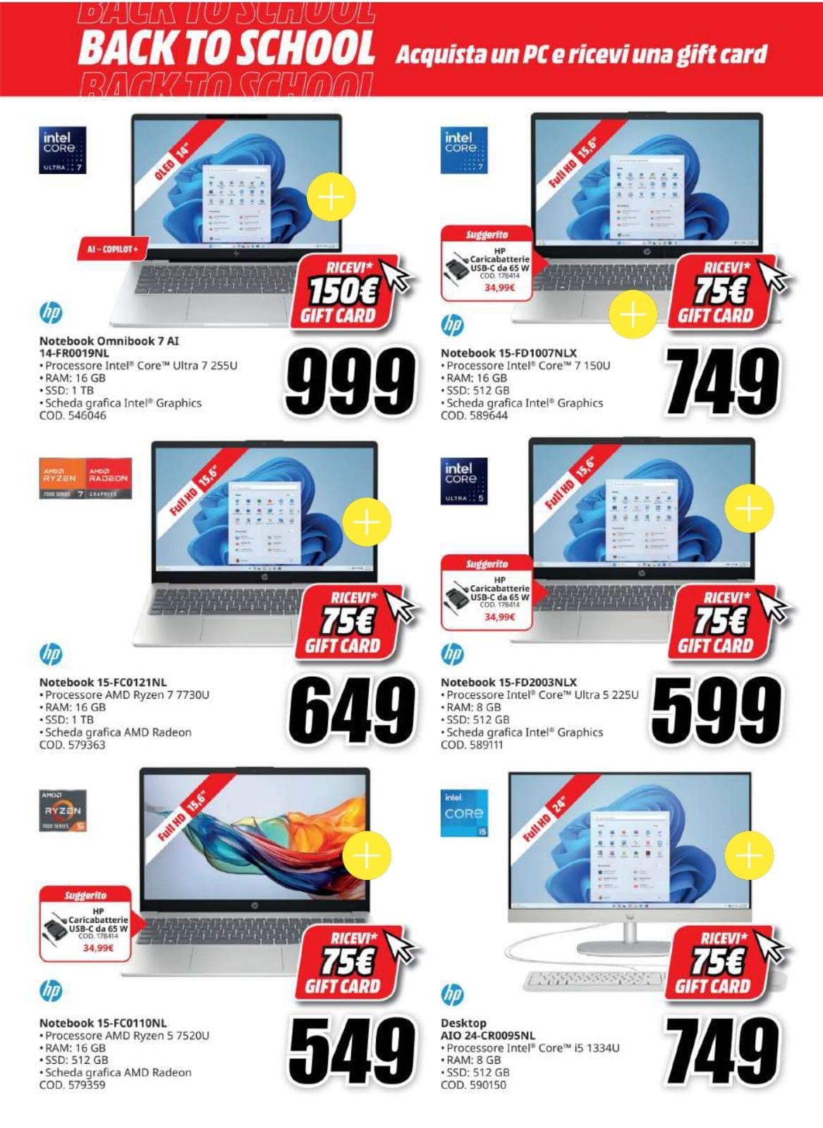 Pagina 6. del volantino MediaWorld - Back To School