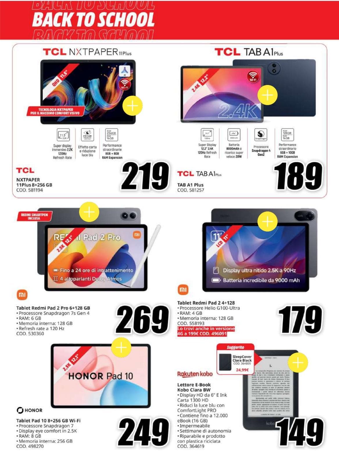Pagina 11. del volantino MediaWorld - Back To School