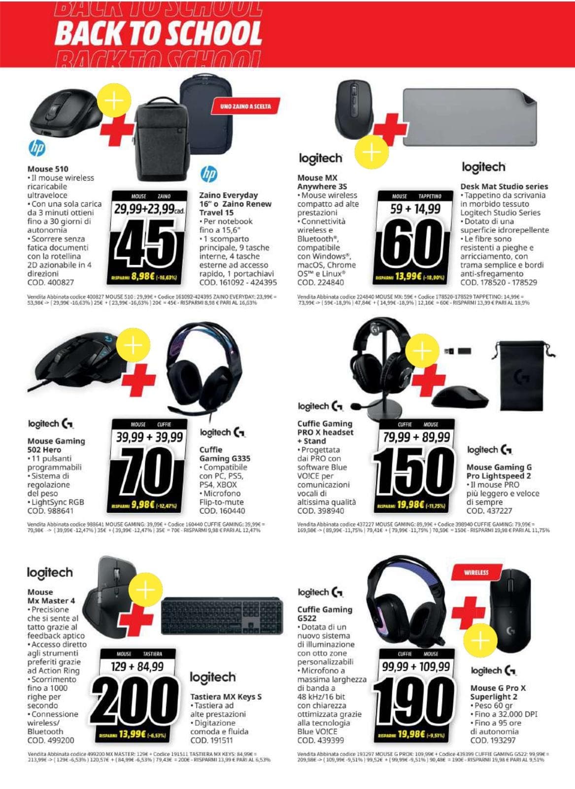 Pagina 15. del volantino MediaWorld - Back To School