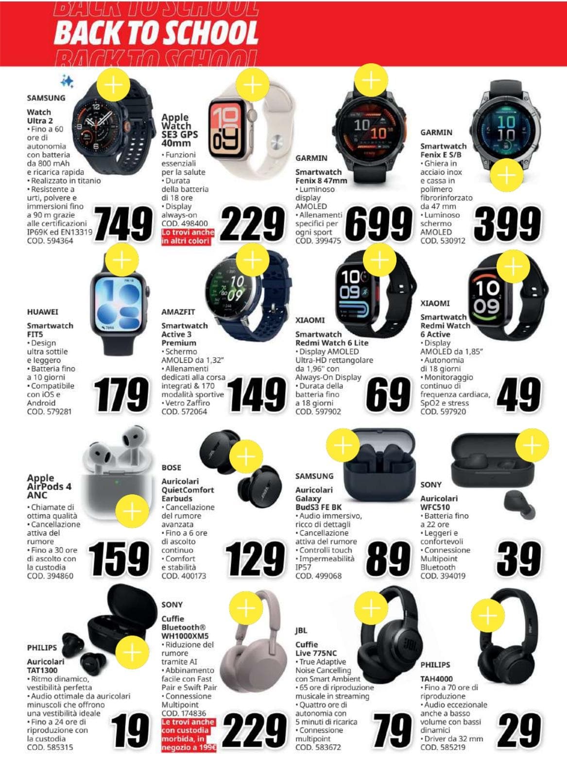 Pagina 22. del volantino MediaWorld - Back To School