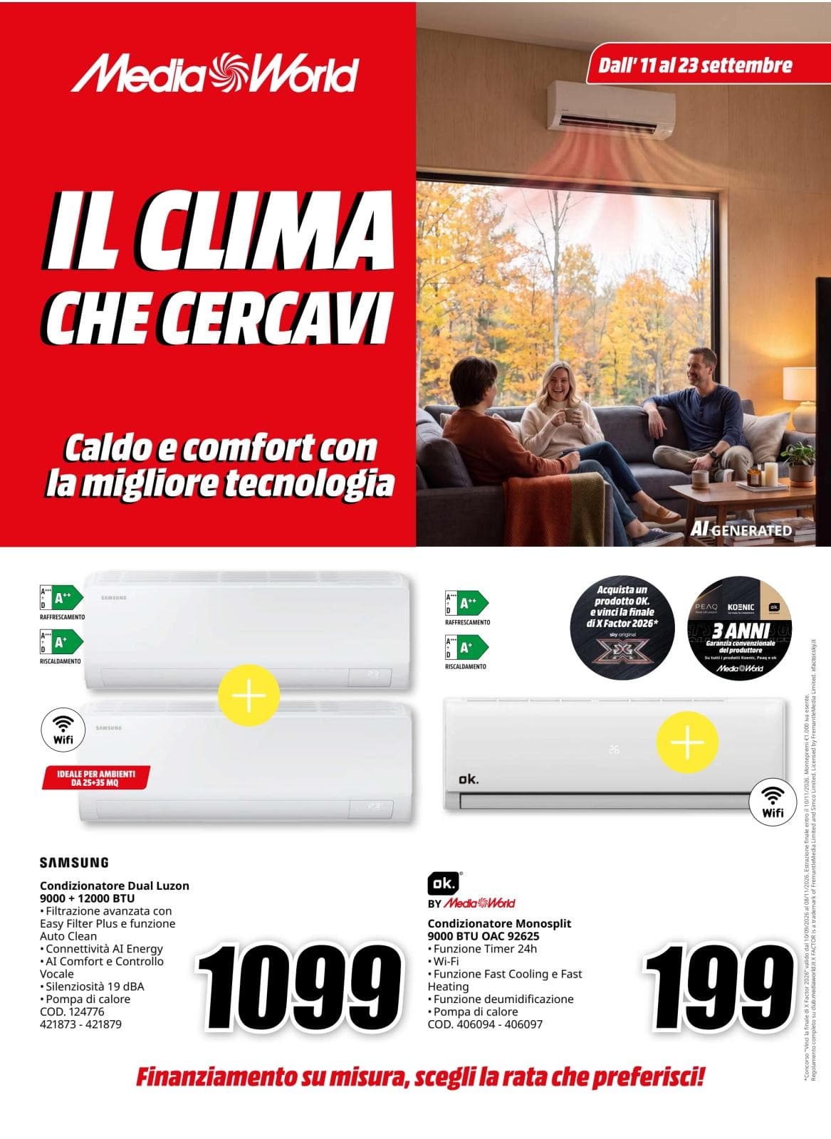 MediaWorld katalog Il Clima Che Cercavi, 11/09/2026 – 23/09/2026