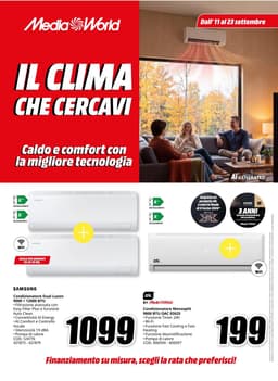 Pagina 1 del volantino MediaWorld Il Clima Che Cercavi