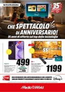 Copertina del volantino MediaWorld Che Spettacolo Di Anniversario