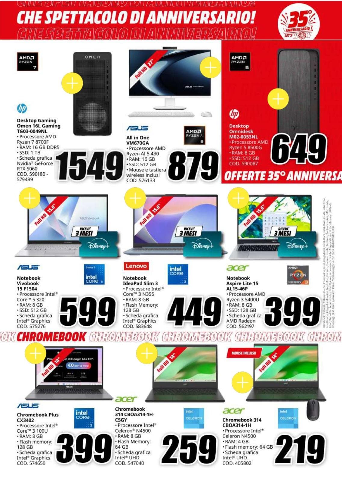 Pagina 12. del volantino MediaWorld - Che Spettacolo Di Anniversario