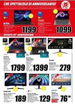 Pagina 14 del volantino MediaWorld Che Spettacolo Di Anniversario