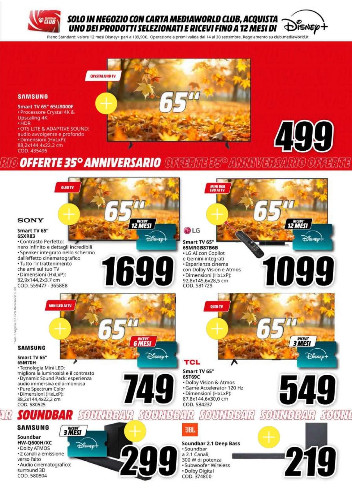 Pagina 20. del volantino MediaWorld - Che Spettacolo Di Anniversario