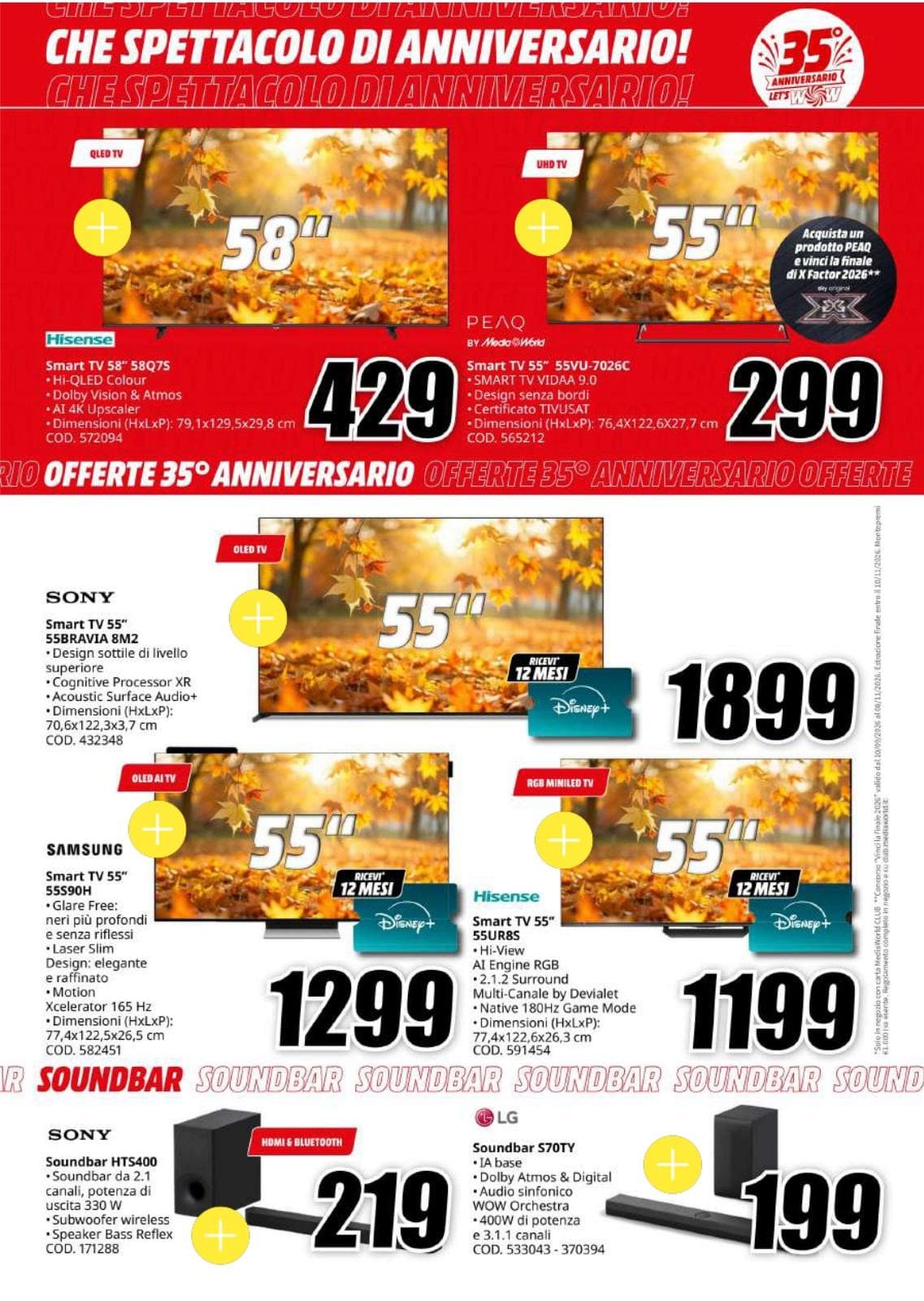 Pagina 21. del volantino MediaWorld - Che Spettacolo Di Anniversario