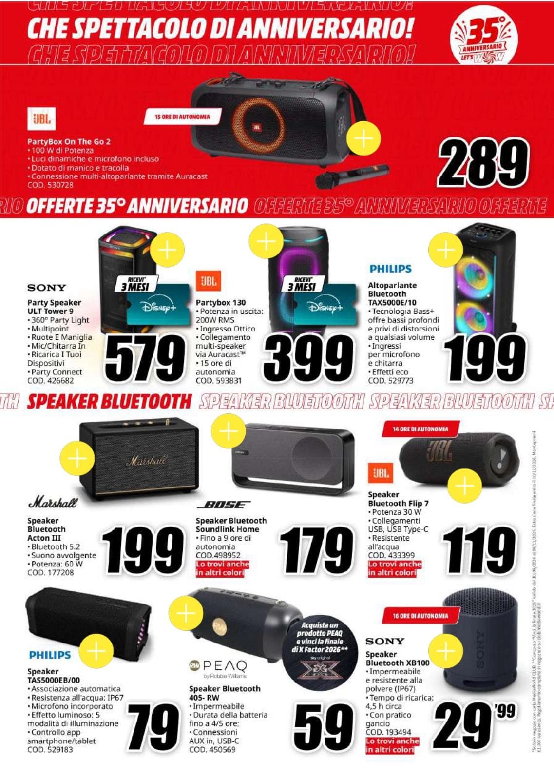 Pagina 25. del volantino MediaWorld - Che Spettacolo Di Anniversario
