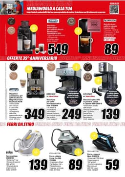 Pagina 34 del volantino MediaWorld Che Spettacolo Di Anniversario