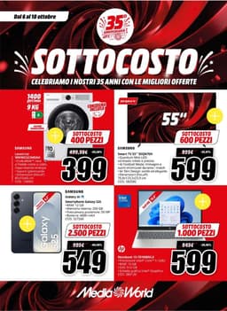 Pagina 1 del volantino MediaWorld Sottocosto