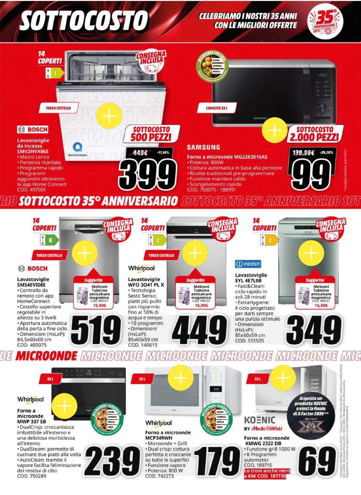 Pagina 35. del volantino MediaWorld - Sottocosto