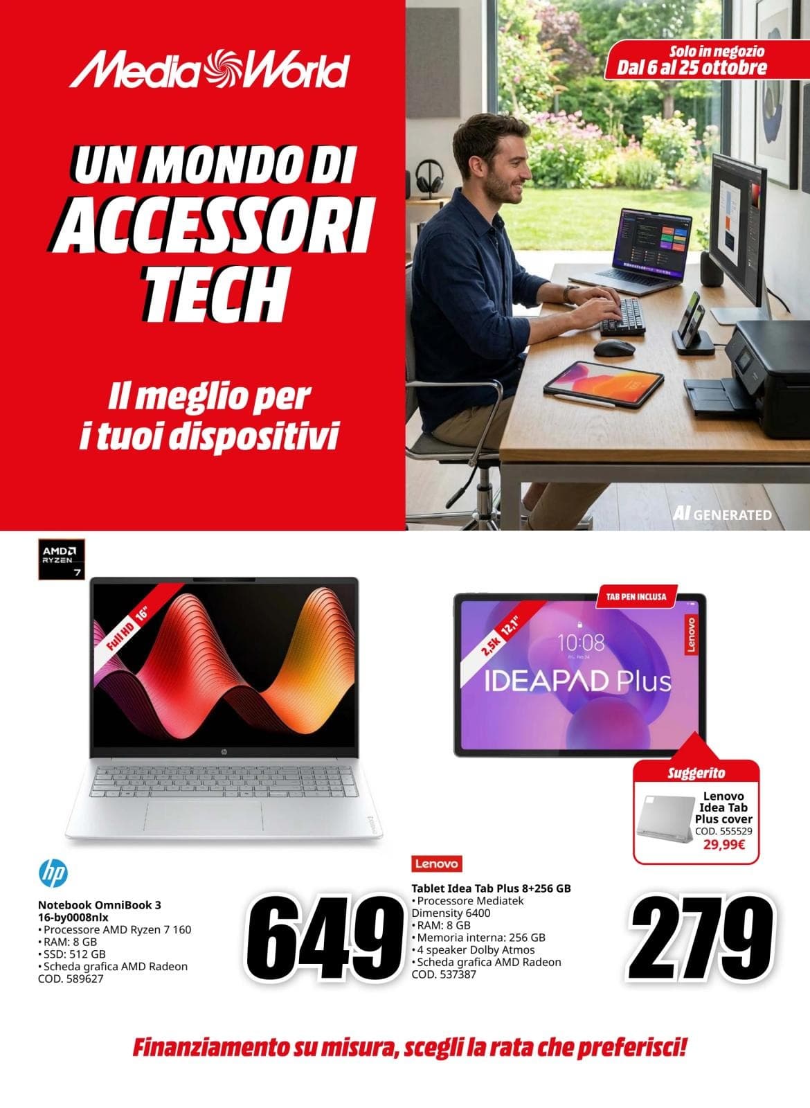 Pagina 1. del volantino MediaWorld - UN MONDO DI ACCESSORI