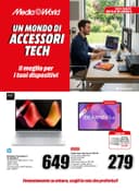 Copertina del volantino MediaWorld UN MONDO DI ACCESSORI