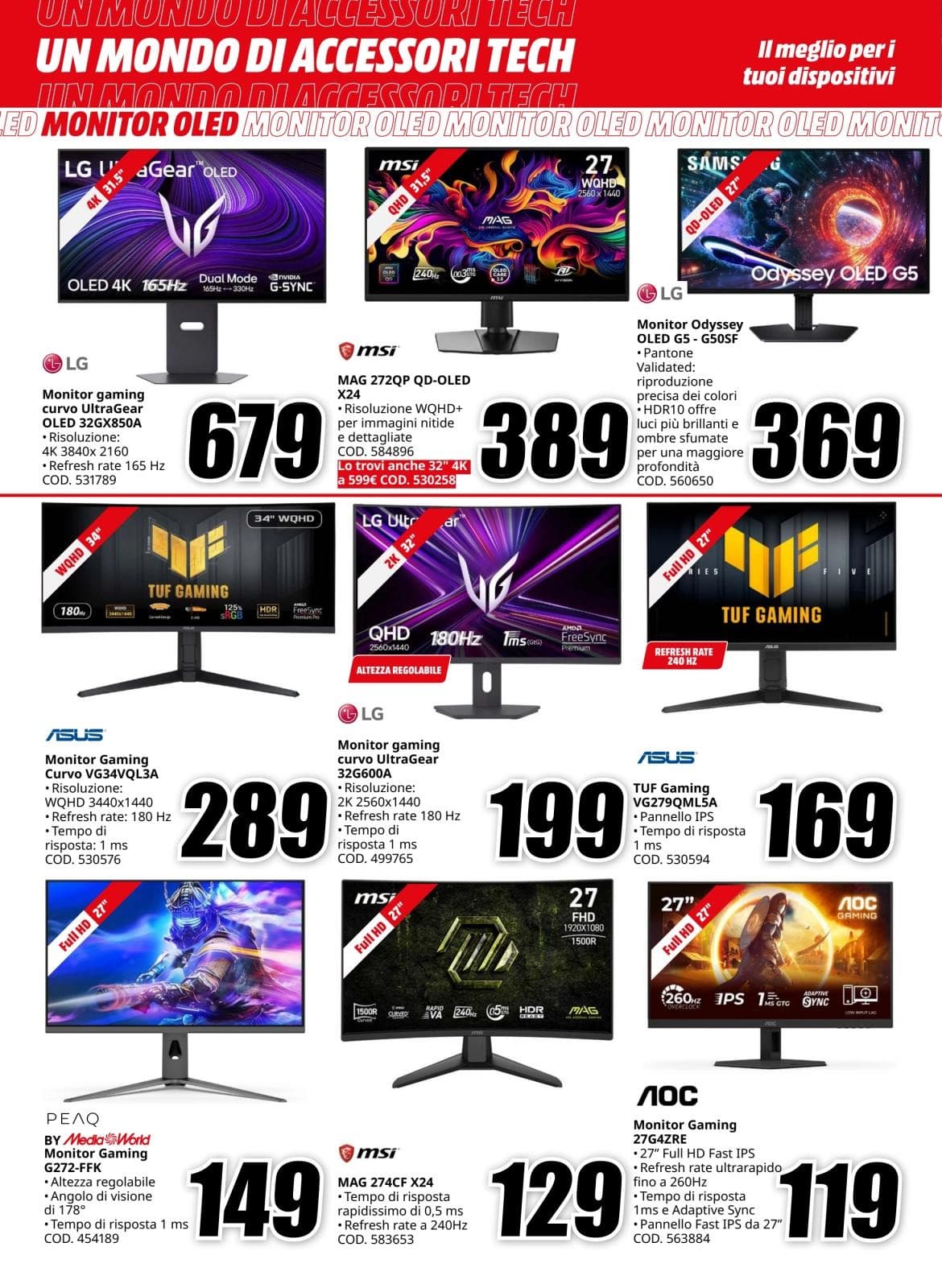 Pagina 6. del volantino MediaWorld - UN MONDO DI ACCESSORI