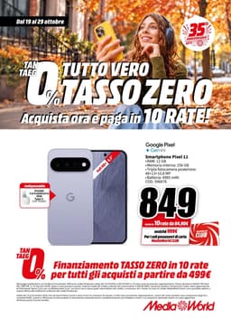Pagina 2 del volantino MediaWorld TUTTO VERO TASSO ZERO