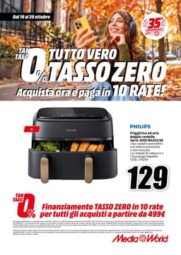 Pagina 73 del volantino MediaWorld TUTTO VERO TASSO ZERO