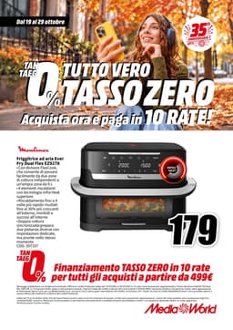 Pagina 74 del volantino MediaWorld TUTTO VERO TASSO ZERO