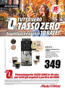 Pagina 75 del volantino MediaWorld TUTTO VERO TASSO ZERO