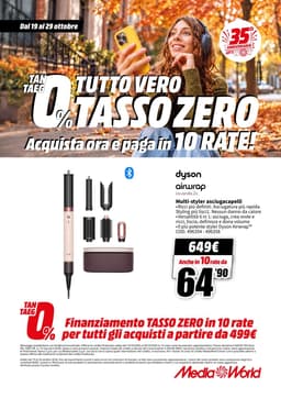 Pagina 79 del volantino MediaWorld TUTTO VERO TASSO ZERO